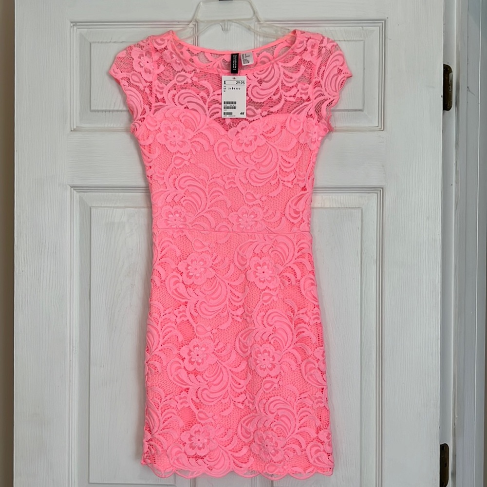 NWT Super pretty coral colored dress